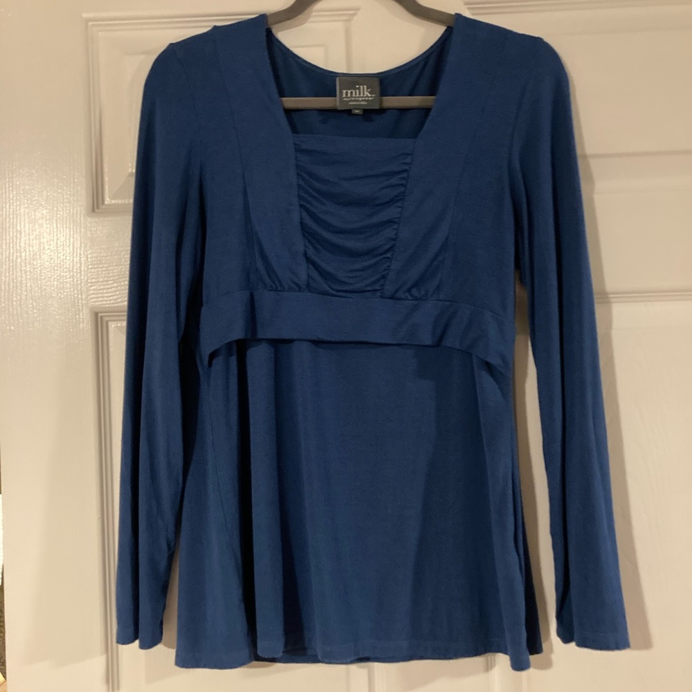 Milk Nursingwear Nursing / Breastfeeding Top - Size Medium -